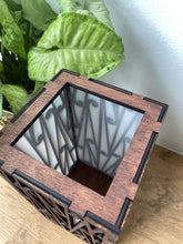 Load image into Gallery viewer, Pūhoro Light Box - Dark Oak