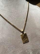 Load image into Gallery viewer, Kiwa Collection - Rectangle Gold Necklace