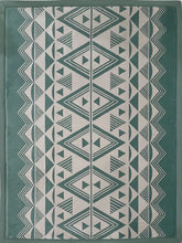Load image into Gallery viewer, Māmā Mat - Takaro Green (Taniko)