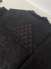 Load image into Gallery viewer, linen shirt/ hemaima womens cut-black