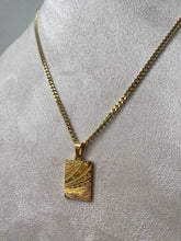 Load image into Gallery viewer, Kiwa Collection - Rectangle Gold Necklace