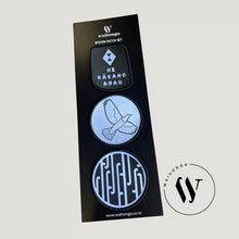 Load image into Gallery viewer, Huatau Woven Patch Set of 3