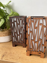 Load image into Gallery viewer, Pūhoro Light Box - Walnut