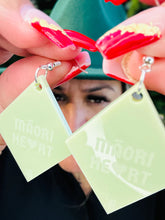 Load image into Gallery viewer, MĀORI HEART EARRINGS