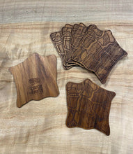 Load image into Gallery viewer, Ngarga Warendj Blackwood Coasters Set of 6 - Assorted Designs