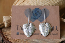 Load image into Gallery viewer, Kawakawa Earrings - Silver