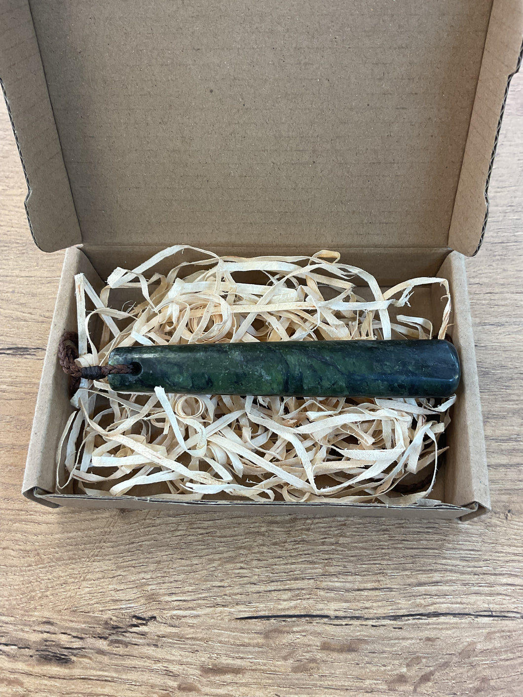 Pounamu Roimata Pendant - (Kohatu Kohara)