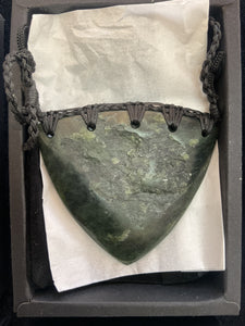 Campbell carving - Limited Pounamu Collection
