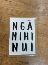 Load image into Gallery viewer, Nga mihi nui card
