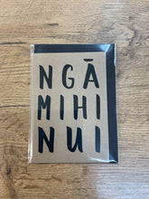 Load image into Gallery viewer, Nga mihi nui card
