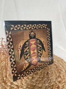 pasifika greeting card- pasifika turtle