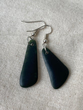 Load image into Gallery viewer, Tumbled Hanging Earrings – Pounamu
