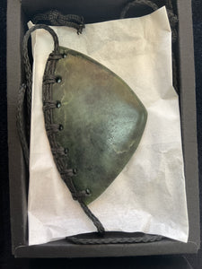 Campbell carving - Limited Pounamu Collection