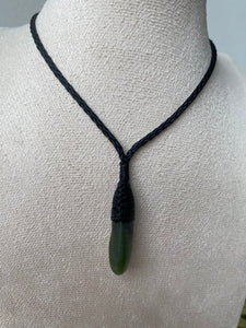 Tumbled Pendants – Pounamu Lashing Binding 2