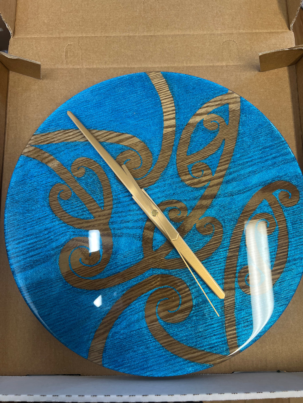 Hand Painted Clock