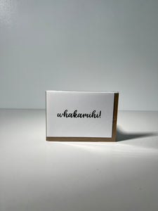 Whakamihi Cards