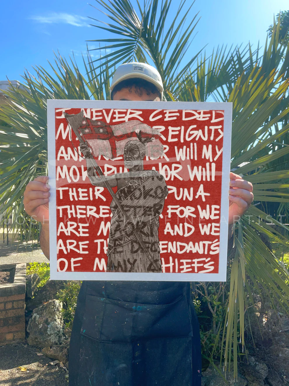 I Never Ceded | Open Edition Fine Art Print (Grey)