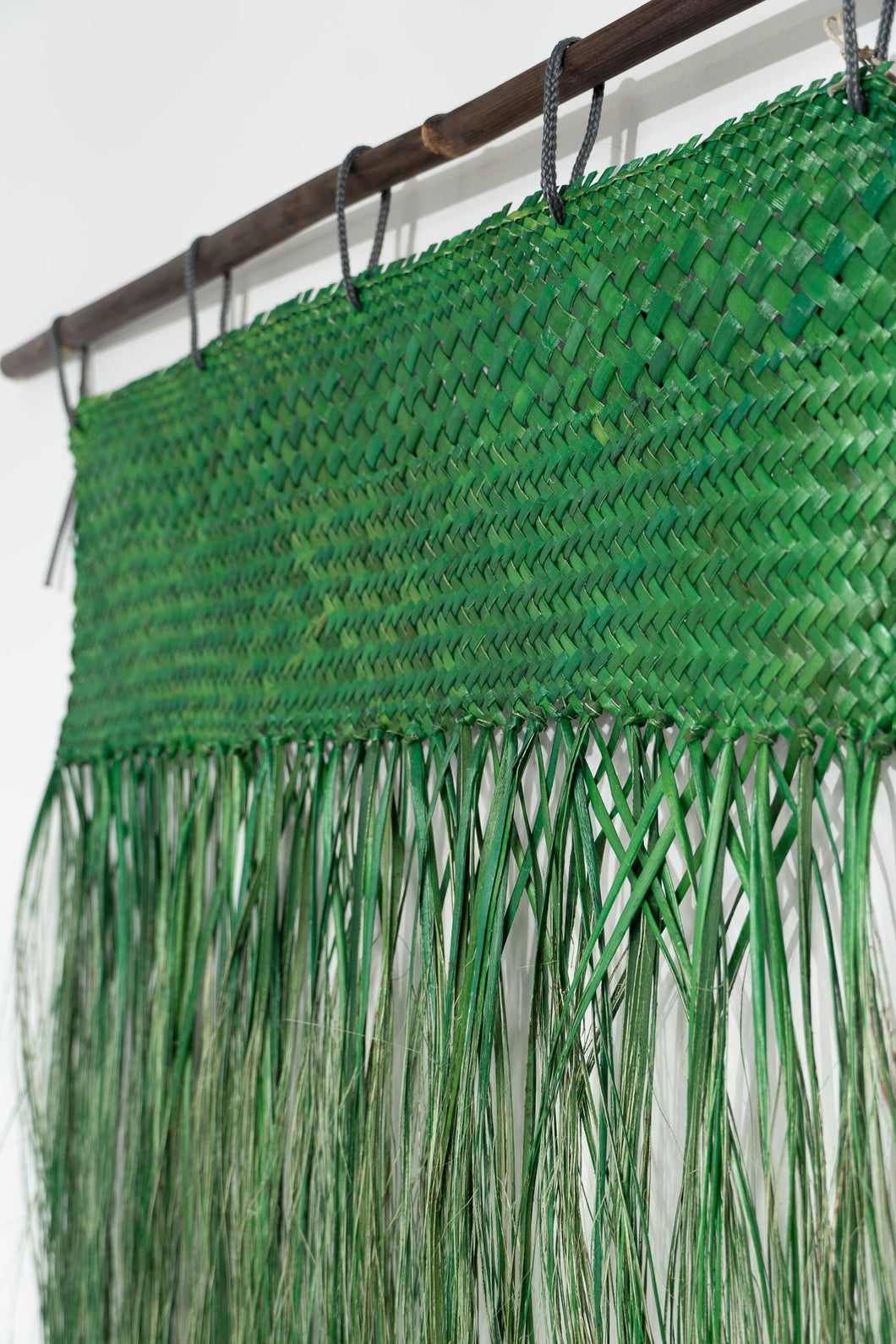 Harakeke Wall hanging - Kakariki (Linda Biddle)