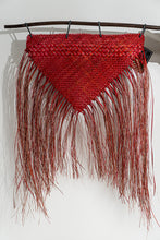 Load image into Gallery viewer, Harakeke Wall hanging - Whero (Linda Biddle)
