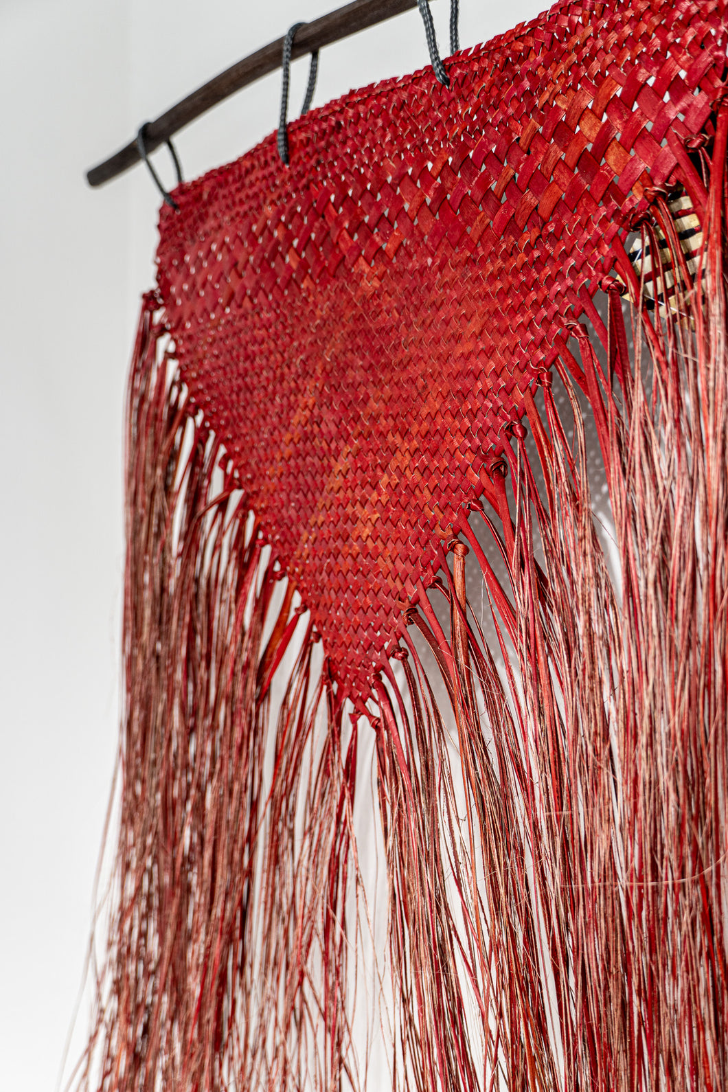 Harakeke Wall hanging - Whero (Linda Biddle)