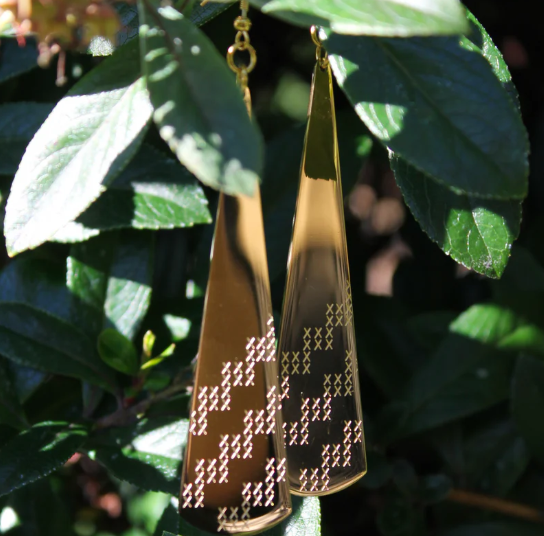 Piki Drop Earrings - Gold