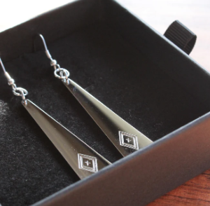 Puna Drop Earrings - Silver