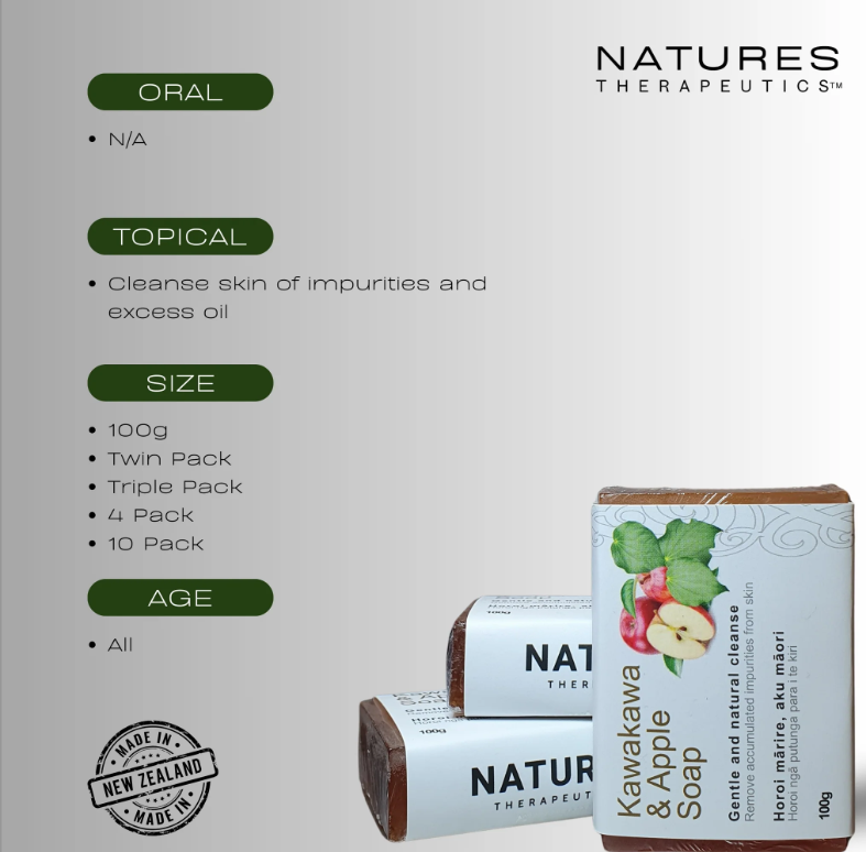 Kawakawa & Apple Soap