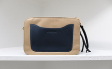 Load image into Gallery viewer, Tauaki Purse - Blue/Sand

