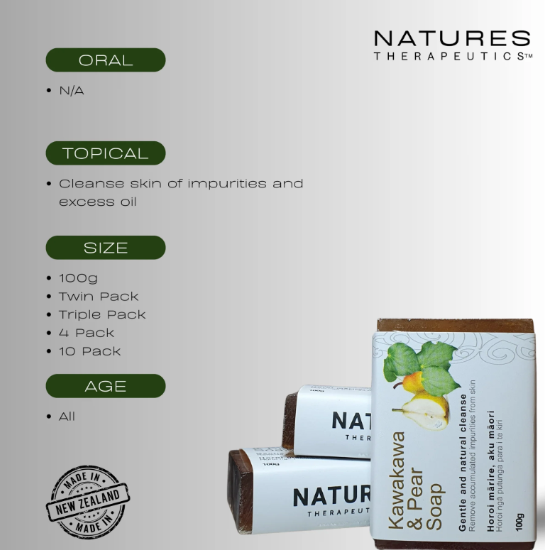 Kawakawa & Pear soap