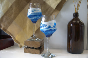 Resin wine glass sets