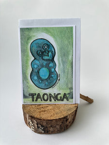 Green Taonga Card