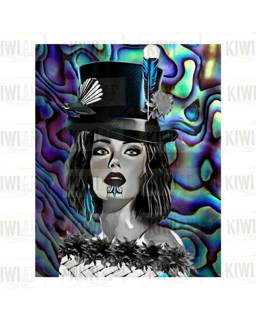 Wahine Pop Prints - PAUA