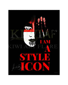 Wahine Pop Prints - Artist self portrait (limited edition)