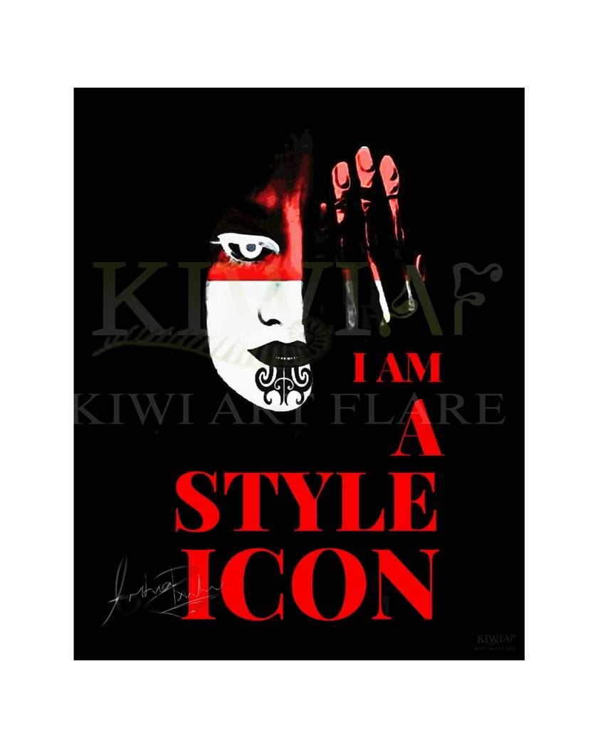 Wahine Pop Prints - Artist self portrait (limited edition)