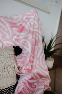 Aio Mink blanket - pink