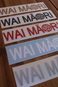 Wai Māori Decal