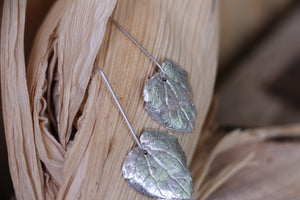 Kawakawa Earrings - Silver
