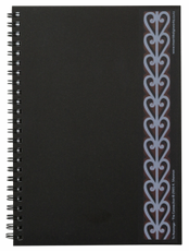 A5 Te Hononga Black Notebook