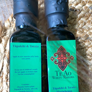 Tupakihi & Tarata Muriwhenua oil