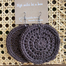 Load image into Gallery viewer, Brown Skin - Crochet Earrings
