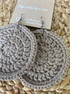 Mokopuna -  Crochet Earrings