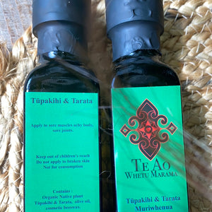 Tupakihi & Tarata Muriwhenua oil