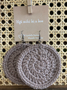 Mokopuna -  Crochet Earrings
