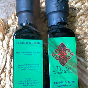 Tupakihi & Tarata Muriwhenua oil