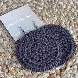 Brown Skin - Crochet Earrings