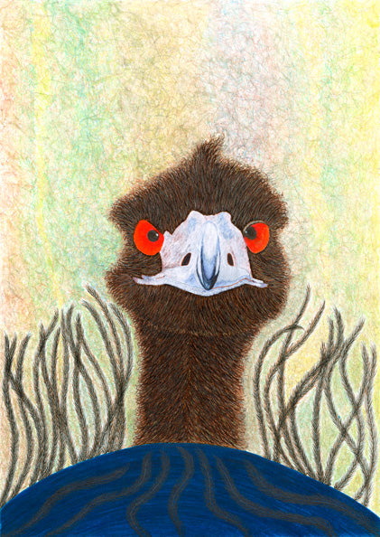 ART CARD EMU 007