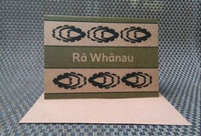 Load image into Gallery viewer, 10 Pack Ra Whanau/ Hari Huritau Cards

